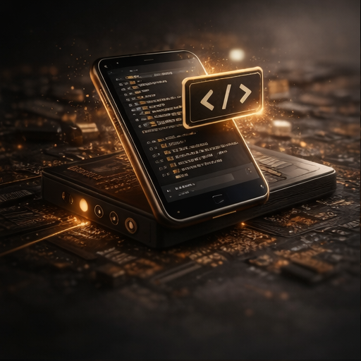 Mobile & Software Development service illustration